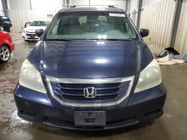 5FNRL38798B066996 - 2008 HONDA ODYSSEY EXL BLUE photo 5