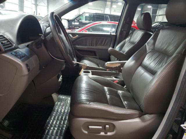 5FNRL38798B066996 - 2008 HONDA ODYSSEY EXL BLUE photo 7