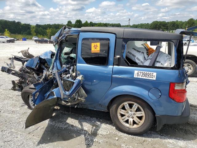 5J6YH28796L025005 - 2006 HONDA ELEMENT EX BLUE photo 2