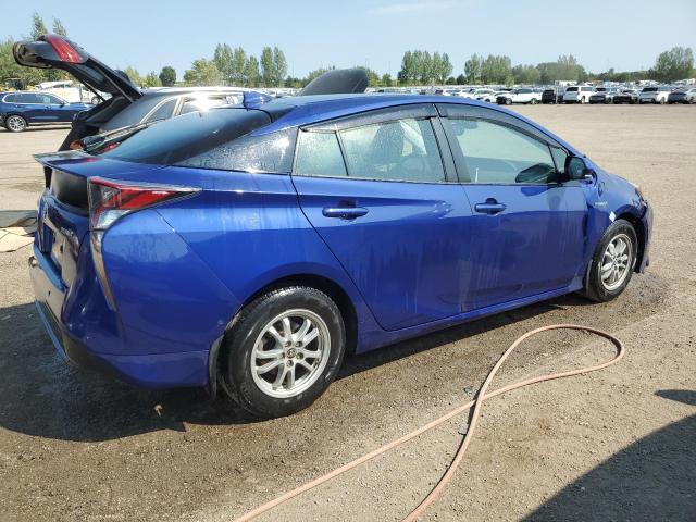 JTDKARFU3H3535368 - 2017 TOYOTA PRIUS BLUE photo 3