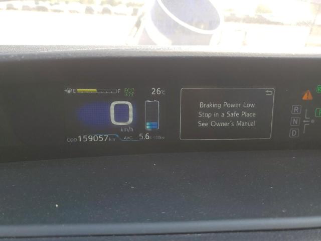 JTDKARFU3H3535368 - 2017 TOYOTA PRIUS BLUE photo 9