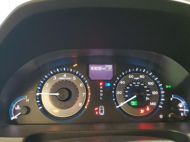 5FNRL5H64BB038257 - 2011 HONDA ODYSSEY EXL BLACK photo 9