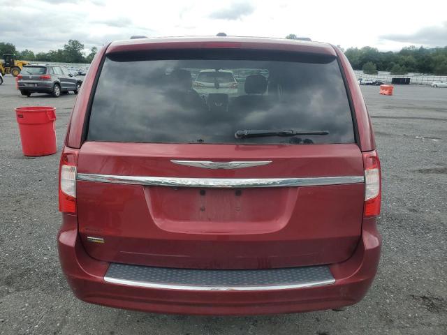 2A4RR5DG2BR665275 - 2011 CHRYSLER TOWN & COU TOURING RED photo 6