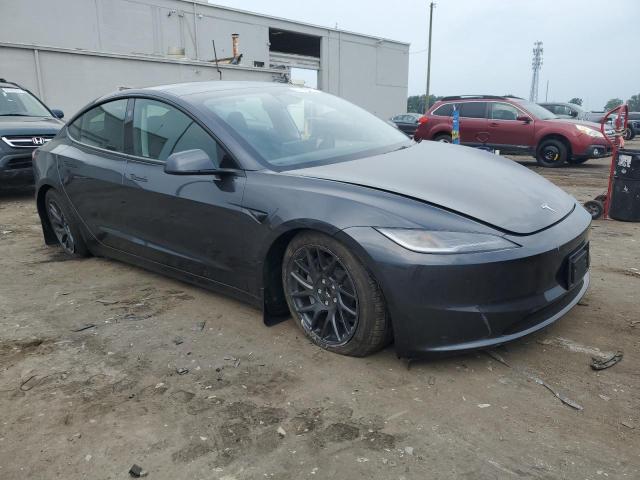 5YJ3E1EA0SF020789 - 2025 TESLA MODEL 3 GRAY photo 4