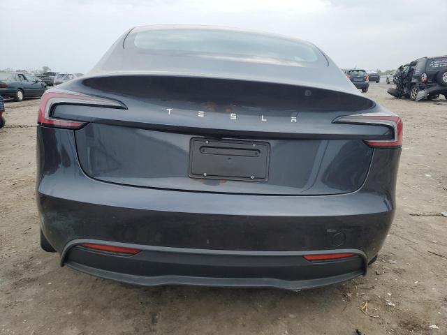 5YJ3E1EA0SF020789 - 2025 TESLA MODEL 3 GRAY photo 6