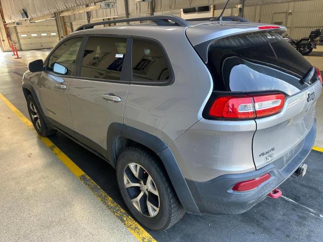 1C4PJMBS4EW111480 - 2014 JEEP CHEROKEE TRAILHAWK GRAY photo 3