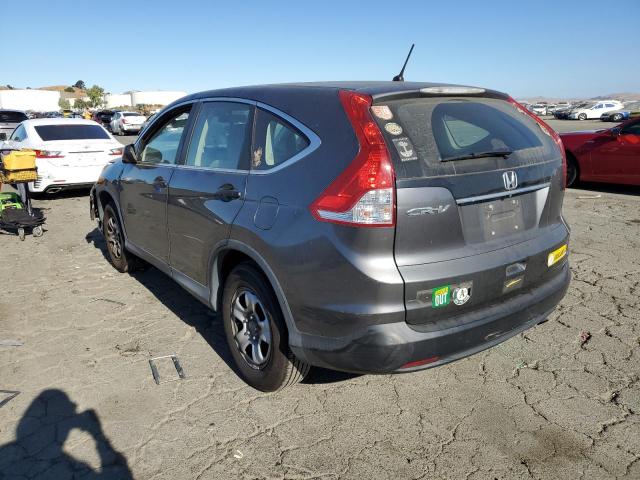 2HKRM3H35DH509604 - 2013 HONDA CR-V LX GRAY photo 2