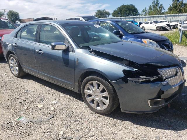 3LNHL2GC3CR813421 - 2012 LINCOLN MKZ BLUE photo 4