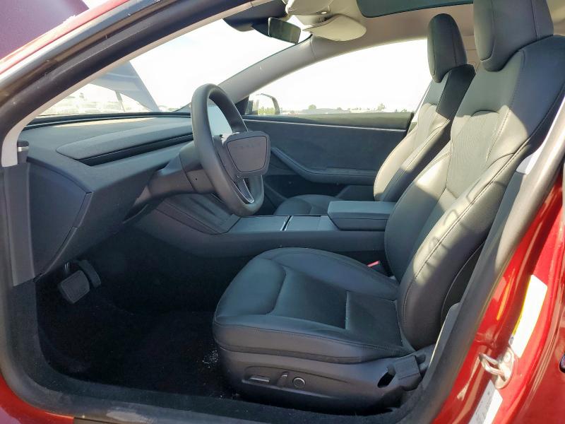 5YJ3E1EB1RF734112 - 2024 TESLA MODEL 3 Rojo foto 7
