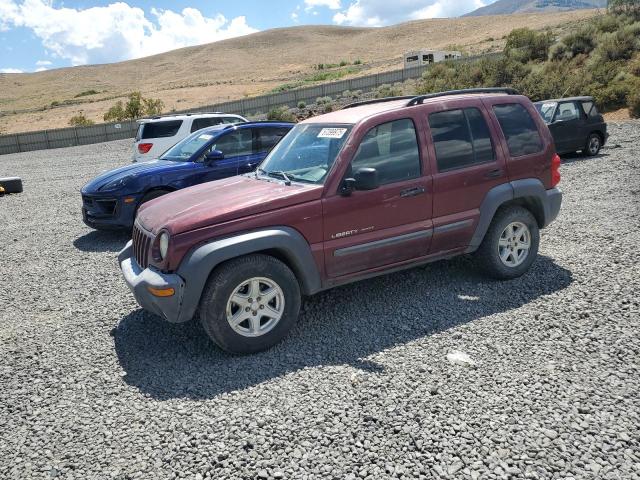 2002 JEEP LIBERTY SPORT, 