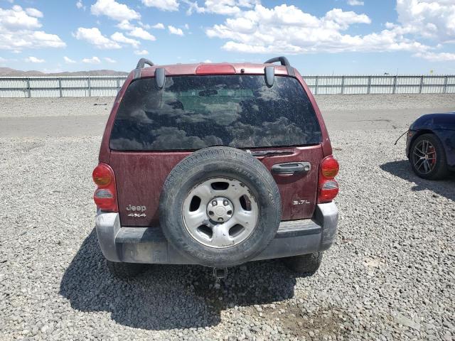 1J4GL48K92W320835 - 2002 JEEP LIBERTY SPORT برغندي صورة 6