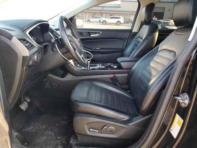 2FMPK4J99JBC21119 - 2018 FORD EDGE SEL Czarny zdjęcie 7