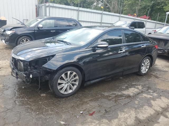 5NPEC4AC2EH848940 - 2014 HYUNDAI SONATA SE BLACK photo 1