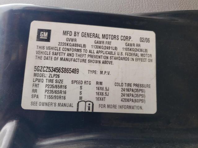 5GZCZ53456S865489 - 2006 SATURN VUE SILVER photo 12