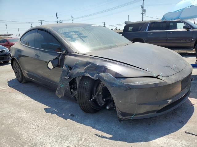 5YJ3E1EAXSF917294 - 2025 TESLA MODEL 3 ნაცრისფერი ფოტო 4