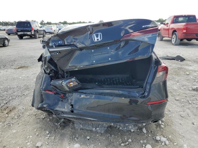 2HGFE2F51SH537194 - 2025 HONDA CIVIC SPORT BLACK photo 6