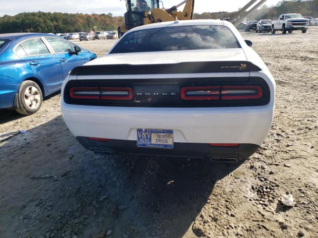2C3CDZFJ8MH516988 - 2021 DODGE CHALLENGER R/T SCAT PACK WHITE photo 6
