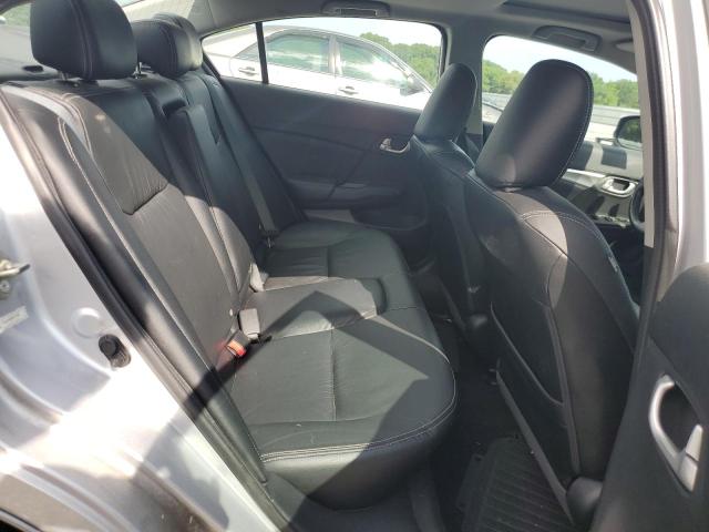 19XFB2F96DE072839 - 2013 HONDA CIVIC EXL SILVER photo 10