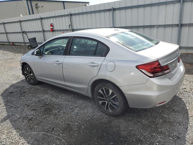 19XFB2F96DE072839 - 2013 HONDA CIVIC EXL SILVER photo 2