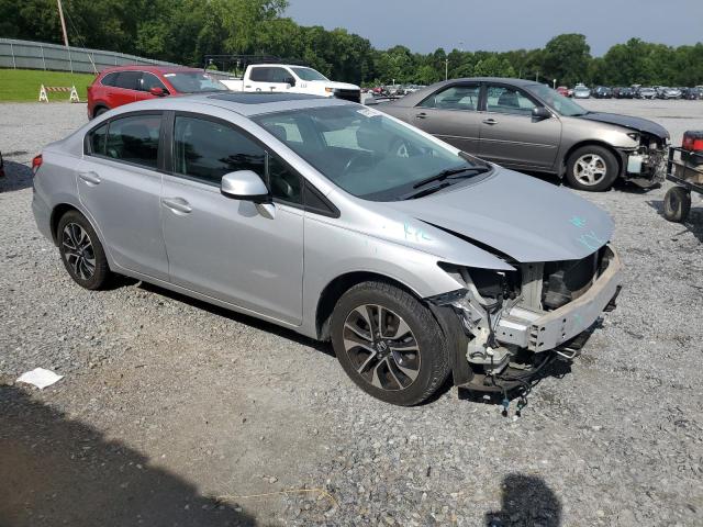 19XFB2F96DE072839 - 2013 HONDA CIVIC EXL SILVER photo 4