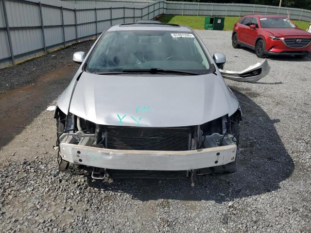 19XFB2F96DE072839 - 2013 HONDA CIVIC EXL SILVER photo 5