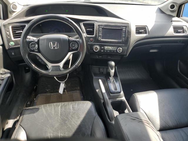 19XFB2F96DE072839 - 2013 HONDA CIVIC EXL SILVER photo 8