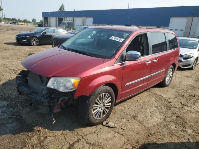 2C4RC1CG8ER143711 - 2014 CHRYSLER TOWN & COU TOURING L RED photo 1