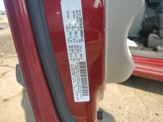 2C4RC1CG8ER143711 - 2014 CHRYSLER TOWN & COU TOURING L RED photo 14