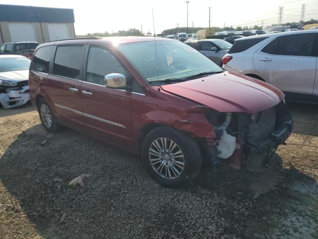 2C4RC1CG8ER143711 - 2014 CHRYSLER TOWN & COU TOURING L RED photo 4