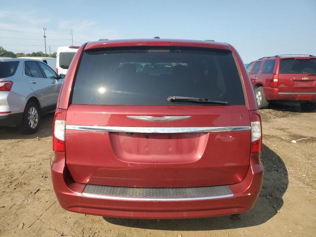 2C4RC1CG8ER143711 - 2014 CHRYSLER TOWN & COU TOURING L RED photo 6