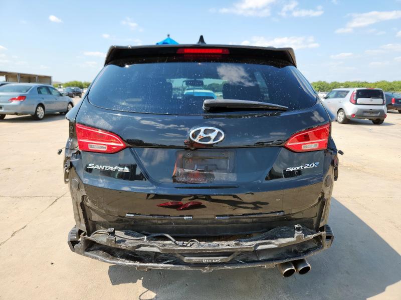 5XYZU3LA7DG097652 - 2013 HYUNDAI SANTA FE S BLACK photo 6