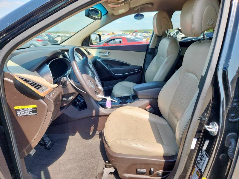 5XYZU3LA7DG097652 - 2013 HYUNDAI SANTA FE S BLACK photo 7