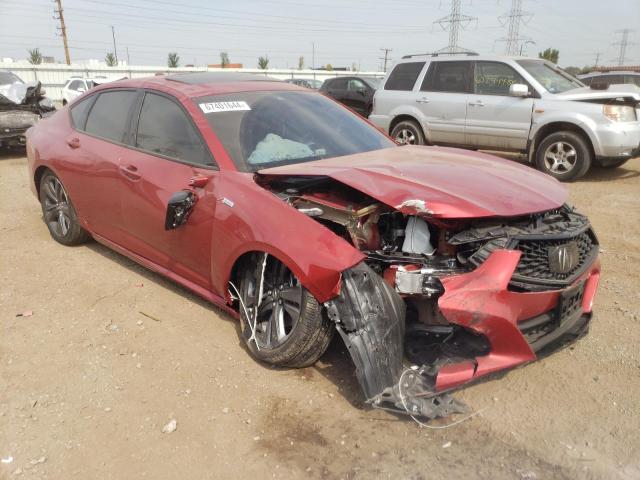 19UUB5F58PA004413 - 2023 ACURA TLX TECH A RED photo 4