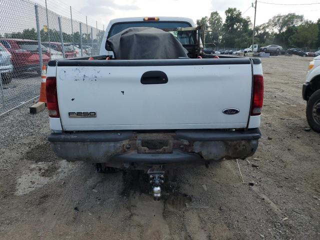 1FTSW21566EB92646 - 2006 FORD F250 SUPER DUTY WHITE photo 6