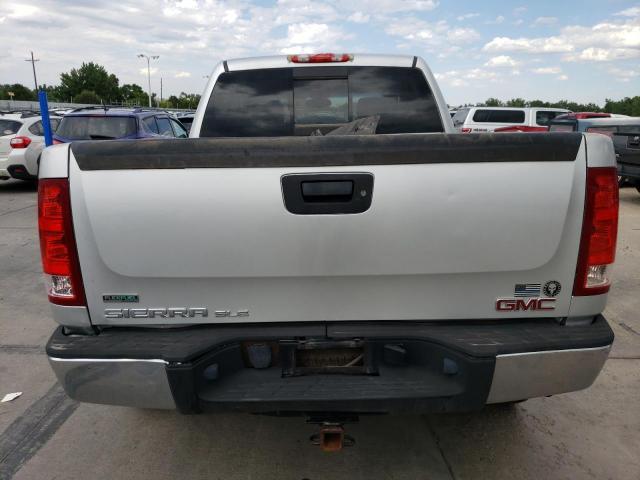 3GTP2VE35BG406833 - 2011 GMC SIERRA K1500 SLE SILVER photo 6