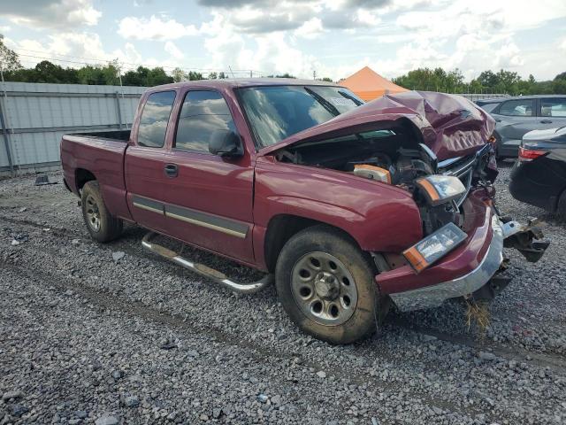 1GCEC19X47Z149505 - 2007 CHEVROLET SILVERADO C1500 CLASSIC RED photo 4