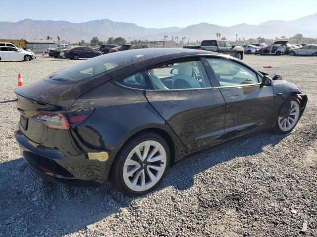 5YJ3E1EA4NF375615 - 2022 TESLA MODEL 3 Սև լուսանկար 3