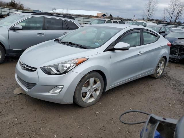 5NPDH4AEXDH309592 - 2013 HYUNDAI ELANTRA GLS SILVER photo 1