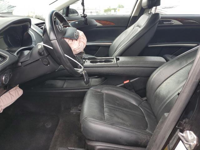 3LN6L2G9XFR625530 - 2015 LINCOLN MKZ BLACK photo 7