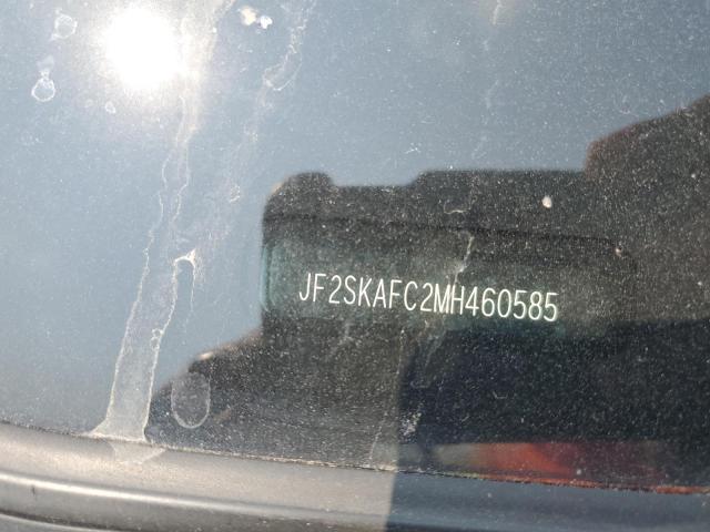 JF2SKAFC2MH460585 - 2021 SUBARU FORESTER PREMIUM მწვანე ფოტო 12