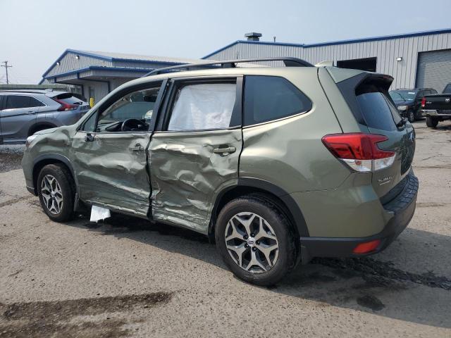 JF2SKAFC2MH460585 - 2021 SUBARU FORESTER PREMIUM მწვანე ფოტო 2