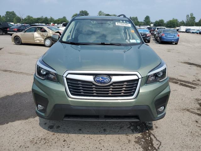 JF2SKAFC2MH460585 - 2021 SUBARU FORESTER PREMIUM მწვანე ფოტო 5
