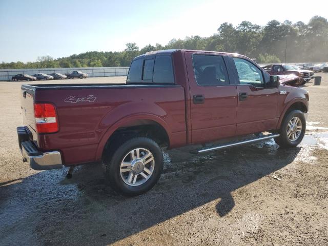 1FTPW14525KE91935 - 2005 FORD F150 SUPERCREW BURGUNDY photo 3