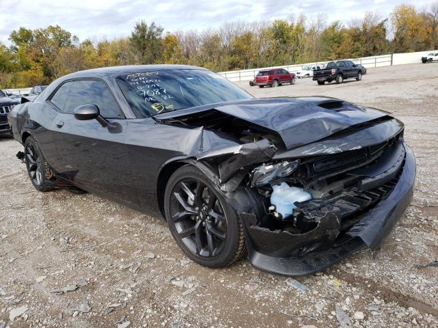 2C3CDZJG7NH137087 - 2022 DODGE CHALLENGER GT CHARCOAL photo 1