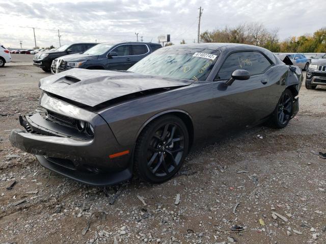 2C3CDZJG7NH137087 - 2022 DODGE CHALLENGER GT CHARCOAL photo 2