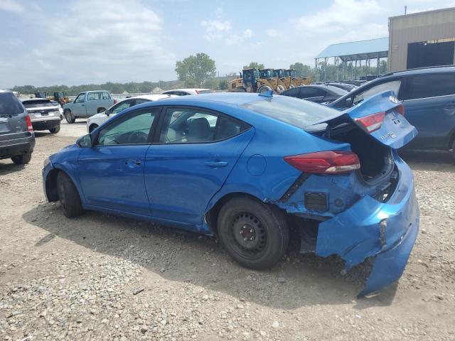 5NPD74LF1HH185789 - 2017 HYUNDAI ELANTRA SE BLUE photo 2