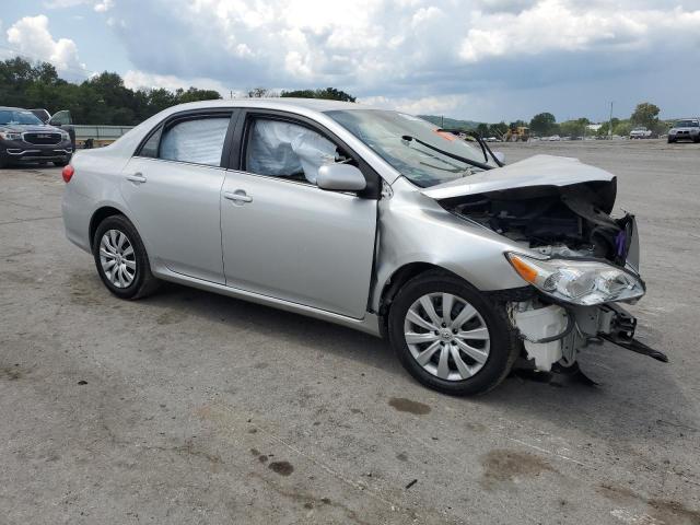 5YFBU4EE5DP162288 - 2013 TOYOTA COROLLA BASE Сріблястий фото 4