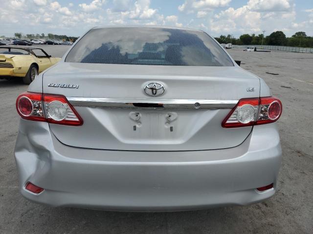 5YFBU4EE5DP162288 - 2013 TOYOTA COROLLA BASE Сріблястий фото 6
