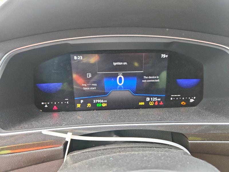 3VV3B7AX6NM108799 - 2022 VOLKSWAGEN TIGUAN SE WHITE photo 9