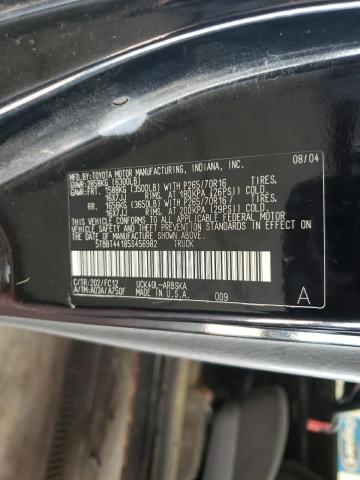 5TBBT44185S456982 - 2005 TOYOTA TUNDRA ACCESS CAB SR5 TWO TONE photo 12